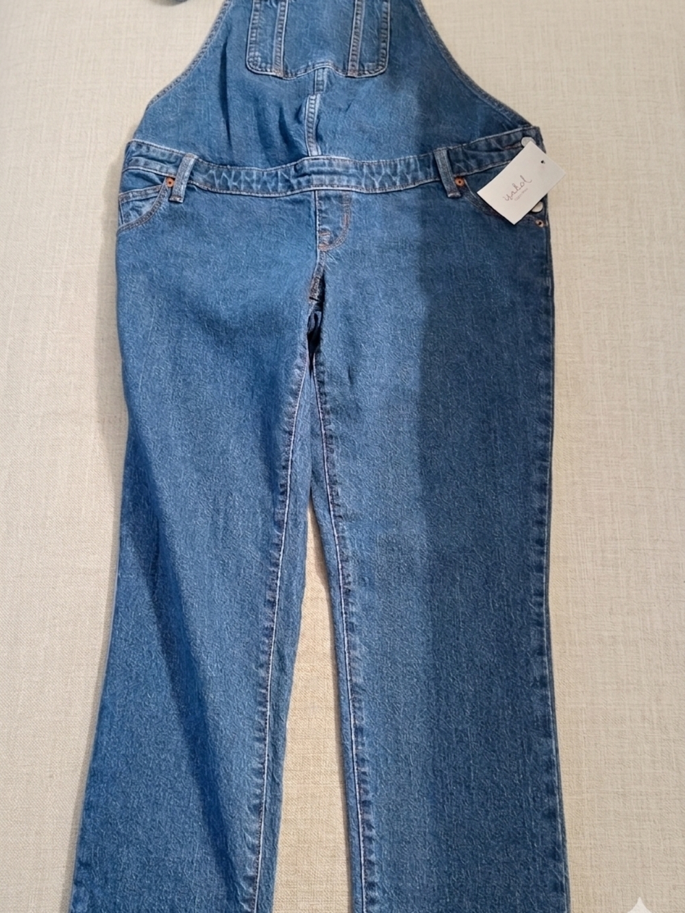 Ingrid & Isabel Medium Blue Denim Women's Overalls